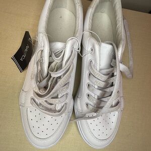 Nautica Rivka Classic White Lace-Up Sneakers NWT - 7